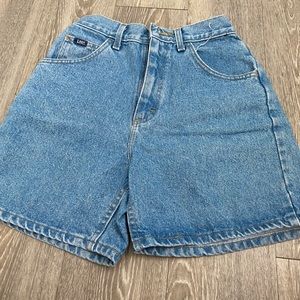 LEE vintage super high waisted shorts